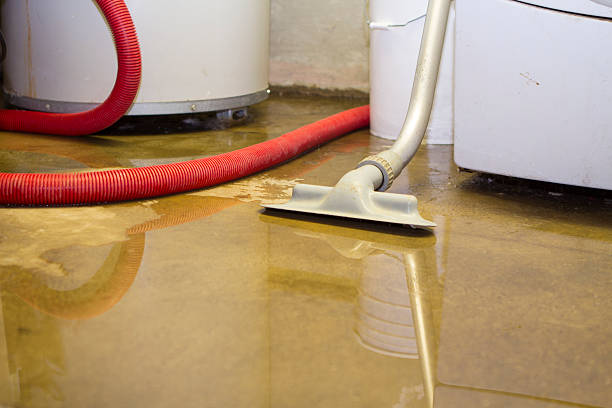Water damage restoration process in East Foothills, CA